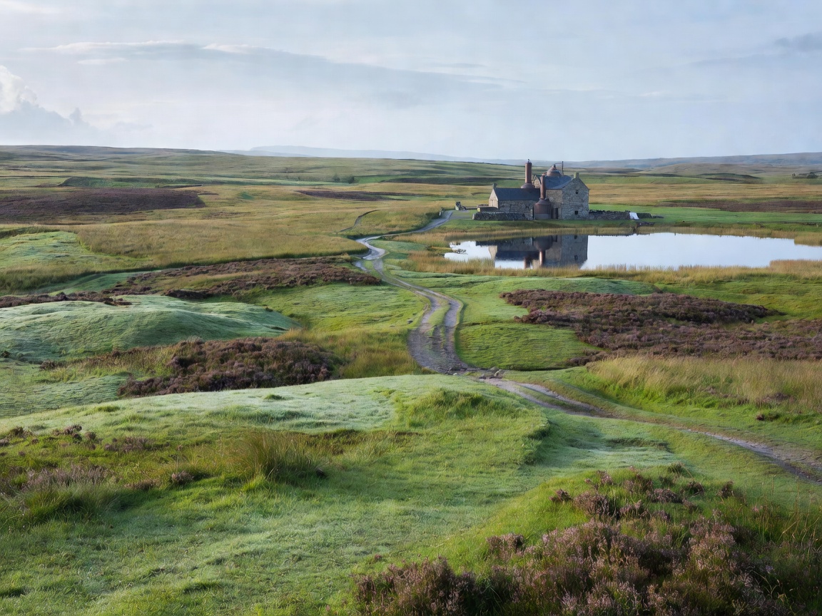 Open field landscape representing the Lowlands